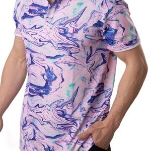 NWT Uther Chella Performance Polo Men  Sz Large